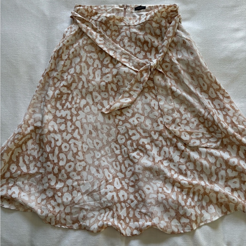 Ann Taylor Cheetah Skirt